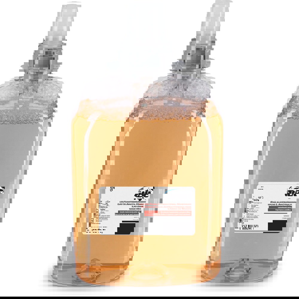 Luxury Foam Antibacterial Handwash Refill, Fresh Fruit Scent, 2,000 mL, 2/Carton